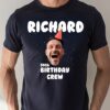 Custom Birthday Photo Name Shirt - Personalized Face & Name Birthday Tee, Unique Birthday Gift, Custom Photo Party T-Shirt
