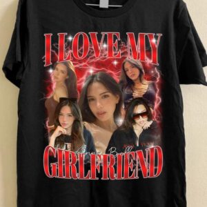 Custom Girlfriend Boyfriend Bootleg Valentine Shirt, Valentine Bootleg Shirt, I Love My Girlfriend Bootleg Shirt