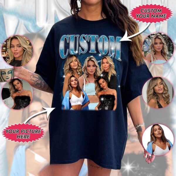 Custom Your Own Bootleg Tee, Vintage Graphic 90s Tshirt, Retro Custom Bootleg Rap Tee, Custom Bootleg, Custom Your Photo, Insert Your Design