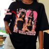 I Love My Boyfriend Shirt Custom Picture, I Love My Boyfriend Custom Photo Shirt, I Love My Boyfriend Shirt, Gift Boyfriend , Gift Girlfriend