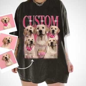 Custom Dog Bootleg Shirt, Custom Dog Shirt, Personalized Dog Bootleg Shirt, Dad Shirt, Custom Pet Shirt, Bootleg Rap Tee