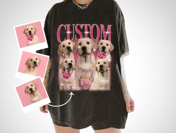 Custom Dog Bootleg Shirt, Custom Dog Shirt, Personalized Dog Bootleg Shirt, Dad Shirt, Custom Pet Shirt, Bootleg Rap Tee