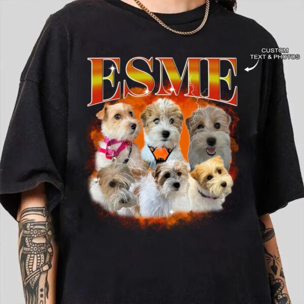 Custom Pet Shirt, Custom Vintage T Shirts, Vintage 90s Rap T Shirt, Custom Bootleg Rap Tee, Vintage dog shirt, Custom Dog Shirt, Dog t shirt