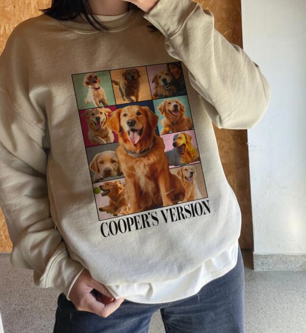 Custom Era's Tour Shirt, Personalized Dog Bootleg Shirt, Custom Dog Shirt, Custom Pet Portrait Shirt, Dog Photo Shirt, Custom Dog's Version - Image 5