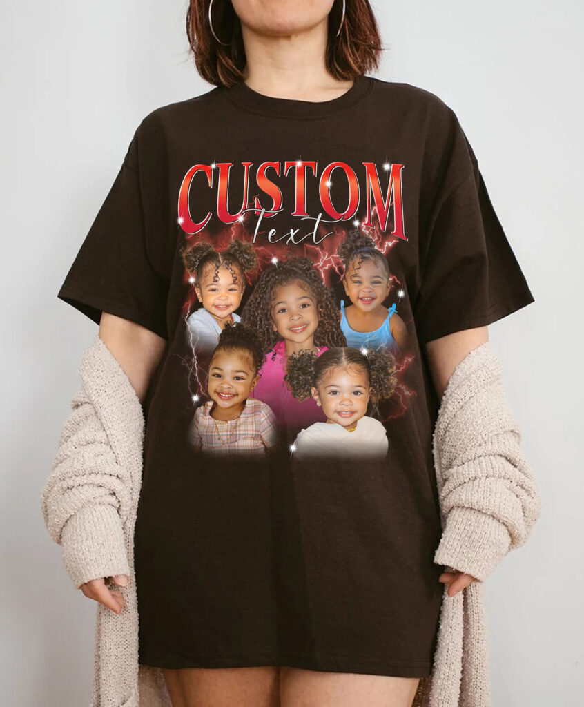 Customize t shirt, Custom Bootleg Rap Tee, Custom Your Own Bootleg, Vintage Custom Funny Rap Shirt, Custom Photo Vintage T Shirts
