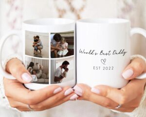 Personalised Daddy Mug, Personalised Gift for Daddy, Personalised Fathers Day Gift