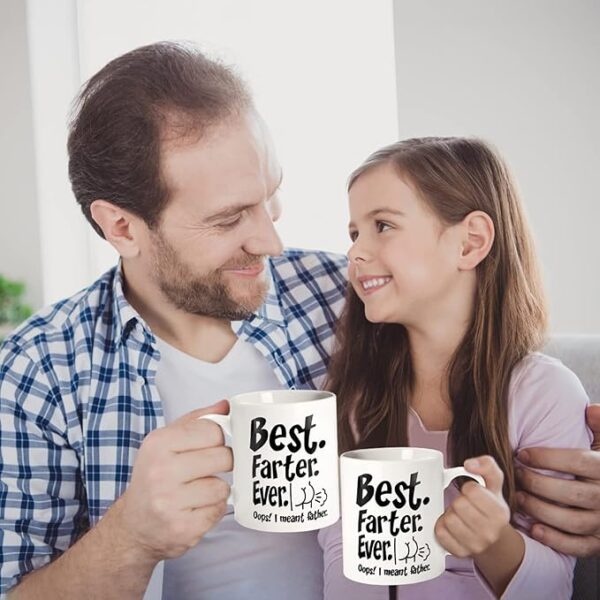 Fathers Day Mug, Fathers Day Gift - 11 OZ, 15 OZ Ceramic Coffee Mug - Image 2