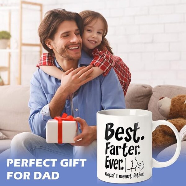 Fathers Day Mug, Fathers Day Gift - 11 OZ, 15 OZ Ceramic Coffee Mug - Image 3