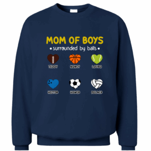 Personalized Mom Sport Club T-Shirt - Sweatshirt - Hoodie