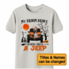 Personalized My Broom Broke So Now I Drive A Jeep T Shirt - Sweatshirt - Hoodie | Halloween