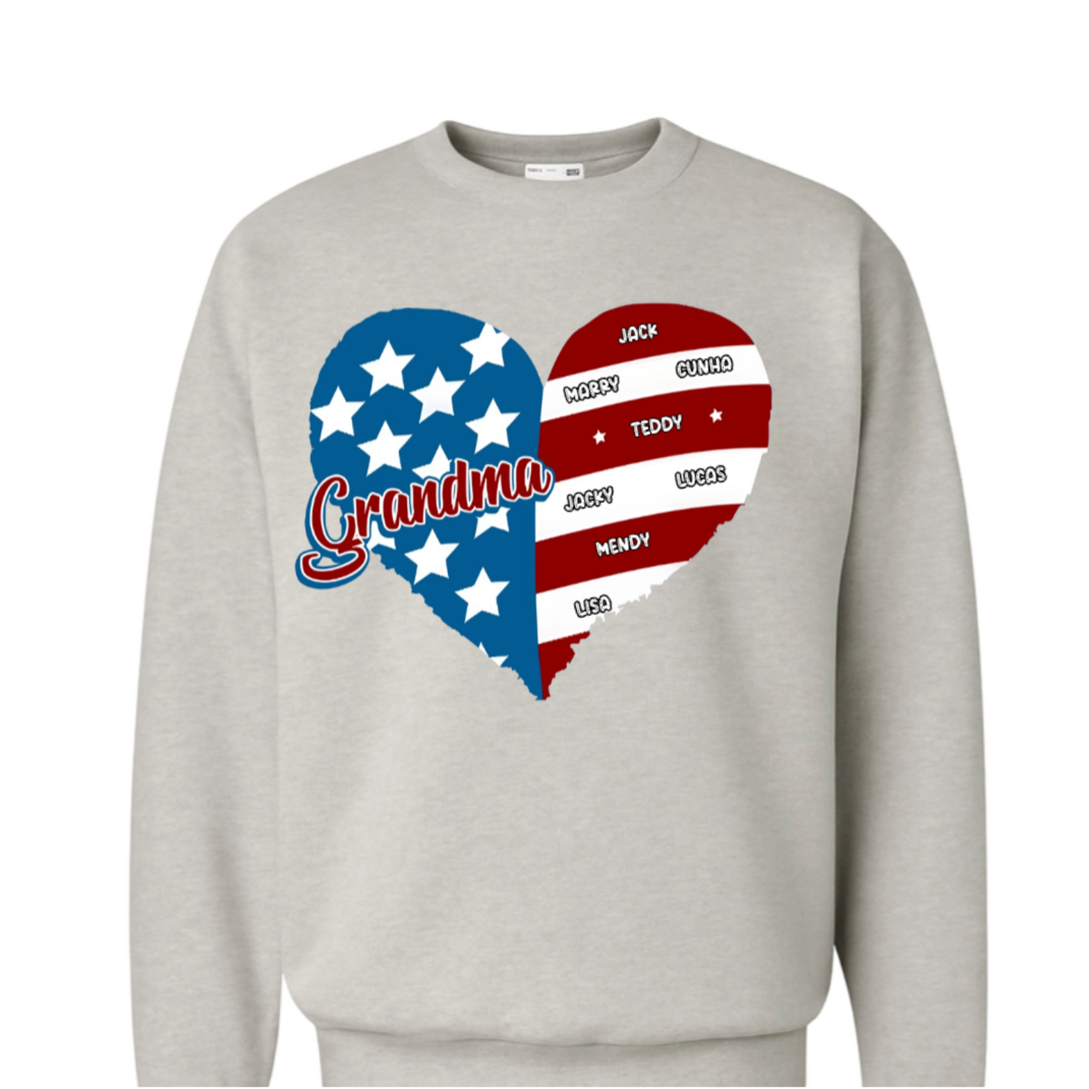Personalized Gift For Grandma 4th Of July Shirt - Hoodie - Sweatshirt