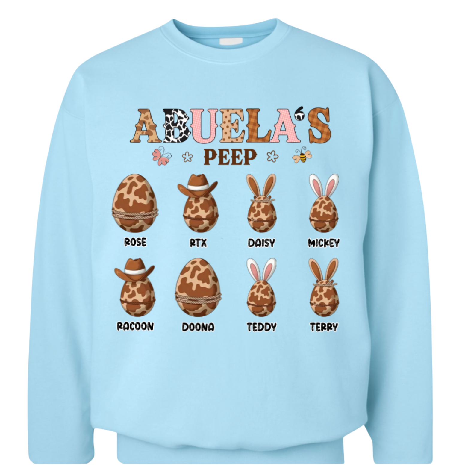 Personalized Easter Gift For Woman Howdy Egg Shirt - Sweatshirt - Hoodie