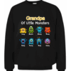 Personalized Grandpa Of Monster Shirt - Hoodie - Sweatshirt