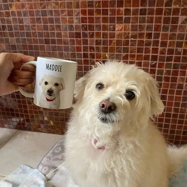Custom Pet Mug Customized Pet Mug, Custom Cat Mug Dog Mug, Personalized Coffee Mug, Dog Lover Coffee Mug Personalize Pet Mugs Dog Lover Gift - Image 2