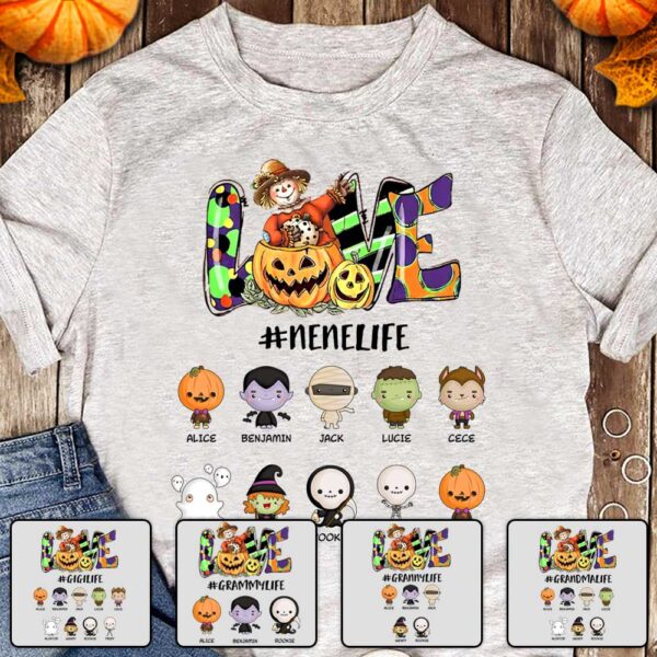 Love On Halloween - Personalized T Shirt - Sweatshirt - Hoodie - Image 2