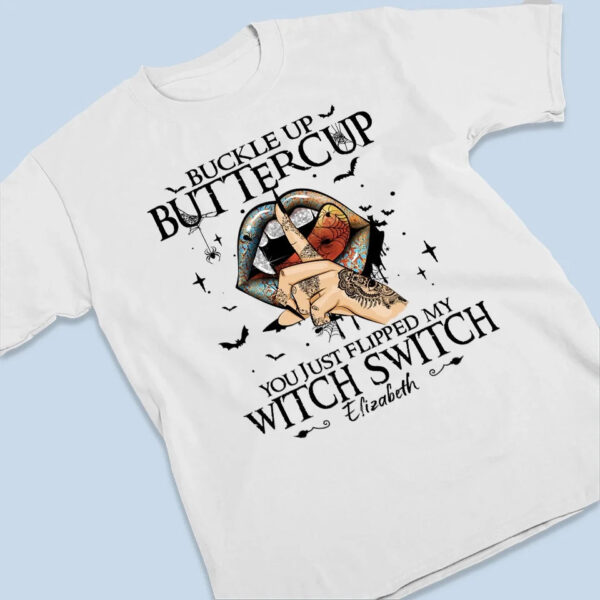 I’m Your Worst Nightmare - Personalized Custom Unisex T-shirt, Hoodie, Sweatshirt -  Halloween Gift For Witches, Yourself - Image 3
