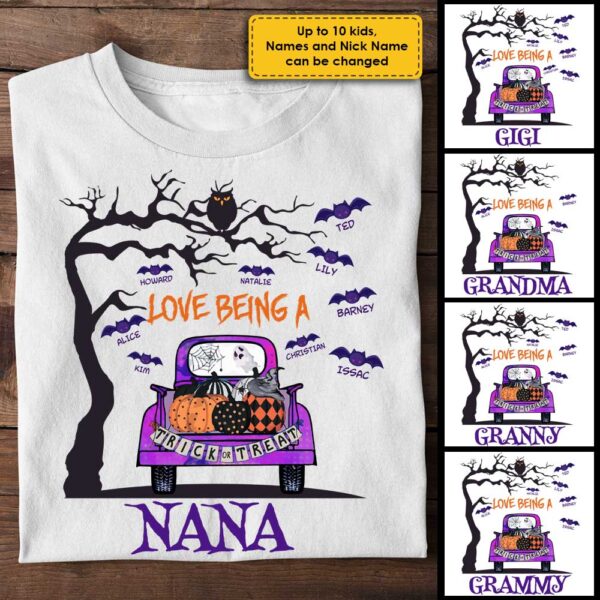 Love Being Halloween - Personalized T Shirt - Sweatshirt - Hoodie - Image 2