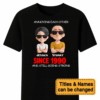 Custom Anniversary Wedding Gifts For Husband And Wife, Him And Her - Growing Old, Never Growing Apart– Personalized Unisex T Shirt – Sweatshirt – Hoodie