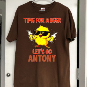 Custom Time For A Beer Let's Go – Personalized Unisex T Shirt – Sweatshirt – Hoodie