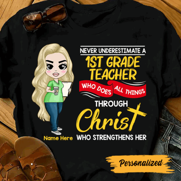 Personalized Teacher Back To School TShirt - Sweatshirt - Hoodie