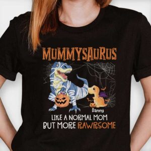 Mummysaurus Halloween – Personalized T Shirt – Sweatshirt – Hoodie