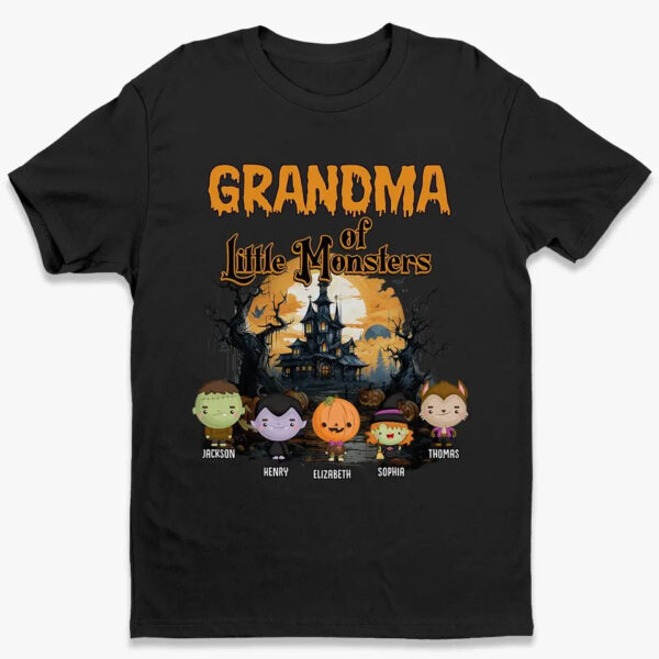 Family Little Monsters Halloween – Personalized T Shirt, Sweatshirt, Hoodie
