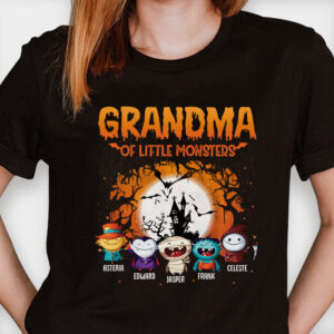 Grammy Of These Little Monsters – Personalized T Shirt, Sweatshirt, Hoodie