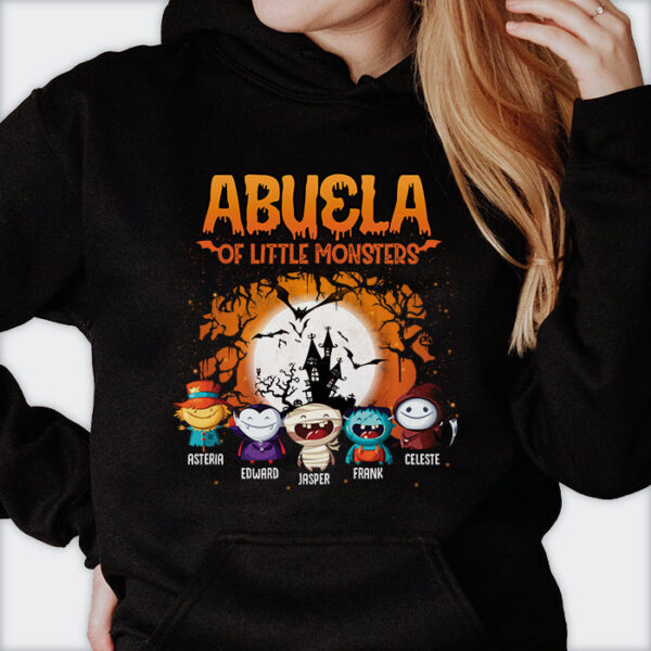 Grammy Of These Little Monsters – Personalized T Shirt, Sweatshirt, Hoodie - Image 3