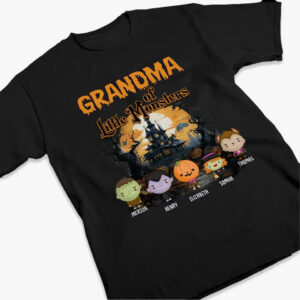 Alternative view of Family Little Monsters Halloween – Personalized T Shirt, Sweatshirt, Hoodie