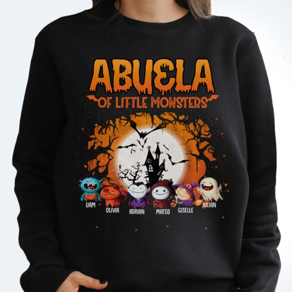 Grammy Of These Little Monsters – Personalized T Shirt, Sweatshirt, Hoodie - Image 4