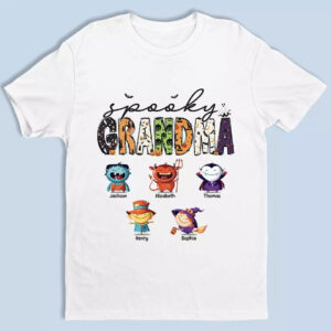 Spooky Grandma Halloween - Personalized - T Shirt, Sweatshirt, Hoodie