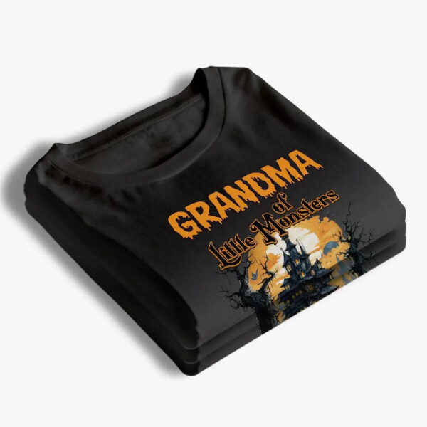 Family Little Monsters Halloween – Personalized T Shirt, Sweatshirt, Hoodie - Image 4