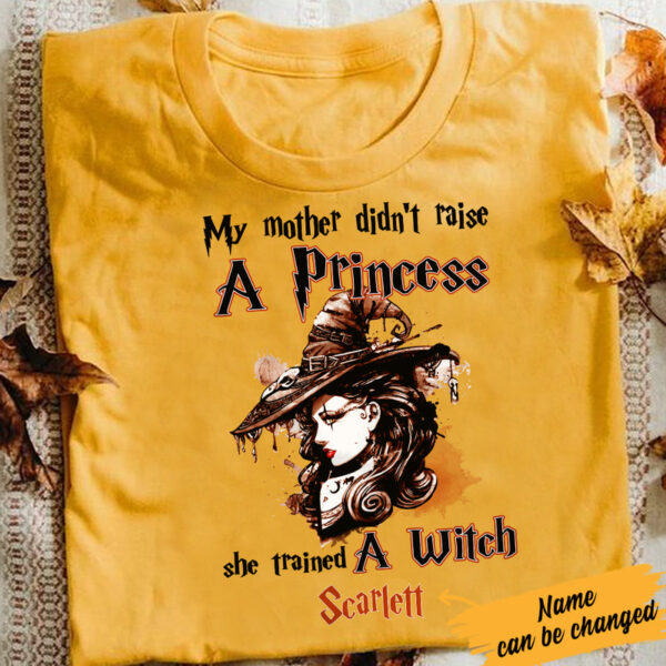 A Witch Halloween Shirt – Personalized Unisex T Shirt – Sweatshirt – Hoodie - Image 4