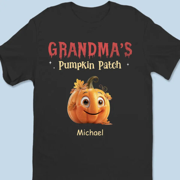 Mommy’s Pumpkin Patch Halloweens – Personalized T Shirt – Sweatshirt – Hoodie - Image 6