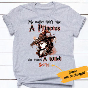 A Witch Halloween Shirt – Personalized Unisex T Shirt – Sweatshirt – Hoodie