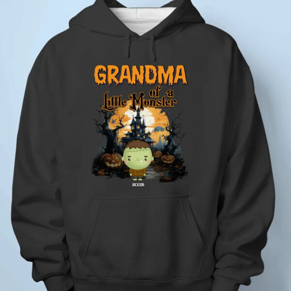 Family Little Monsters Halloween – Personalized T Shirt, Sweatshirt, Hoodie - Image 5