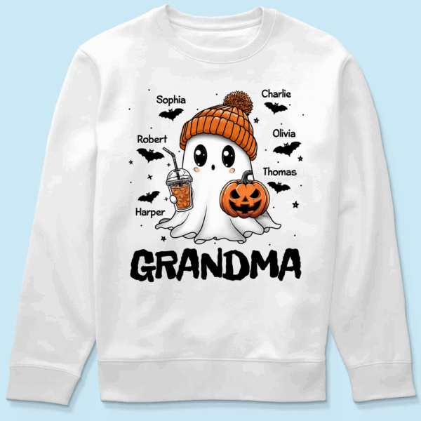 Personalized Halloween Boo Shirt – The Perfect Gift for Fall, Spooky Season - Image 3
