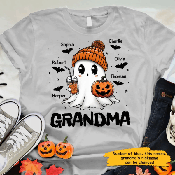Personalized Halloween Boo Shirt – The Perfect Gift for Fall, Spooky Season