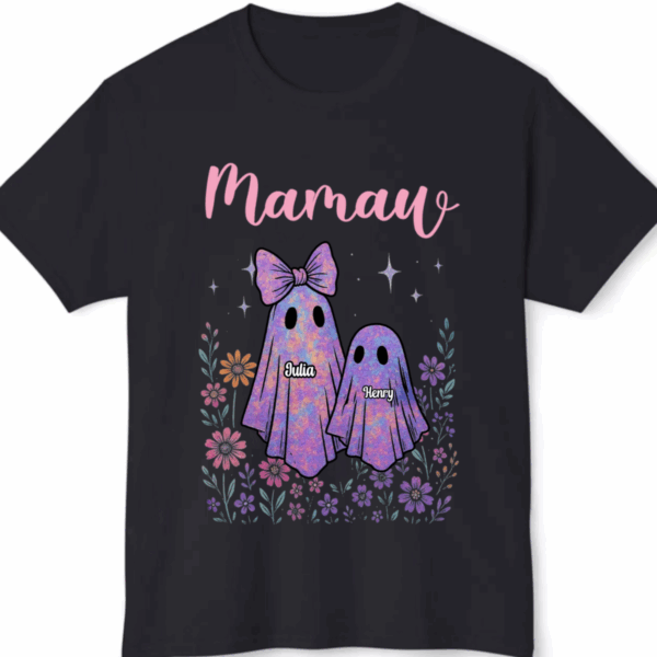 Iridescent Cute Ghost – Personalized Unisex T Shirt – Sweatshirt – Hoodie