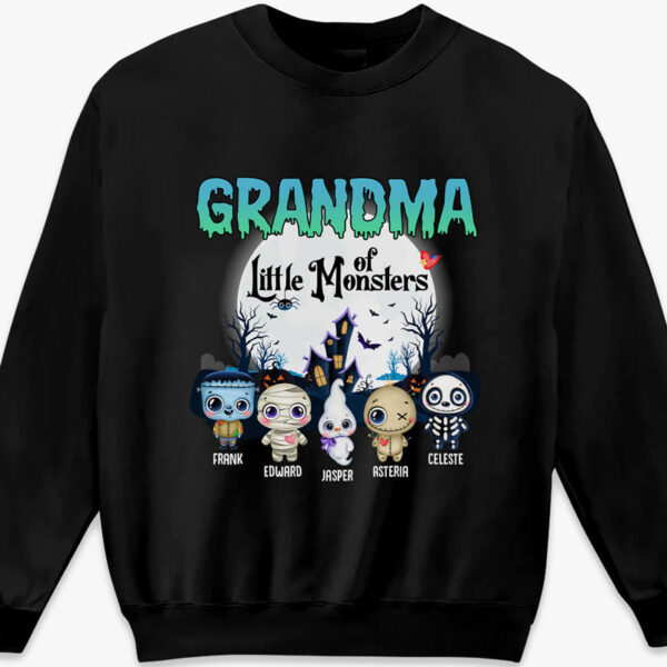 Nana Of These Little Monsters – Personalized Unisex T Shirt – Sweatshirt – Hoodie - Image 4