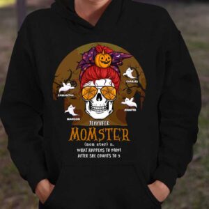 Alternative view of What Happens To Mom – Personalized Unisex T Shirt – Sweatshirt – Hoodie