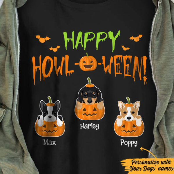 Dog Happy Halloween – Personalized Unisex T Shirt – Sweatshirt – Hoodie - Image 4