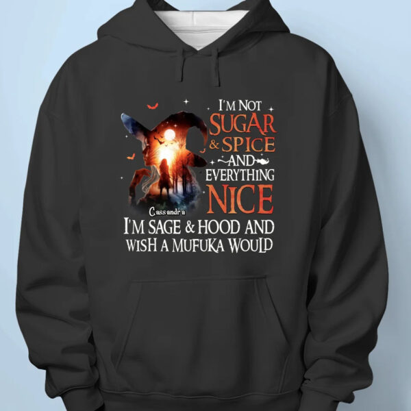 There’s A Little Witch In All Of Us – Personalized T Shirt, Sweatshirt, Hoodie - Image 6