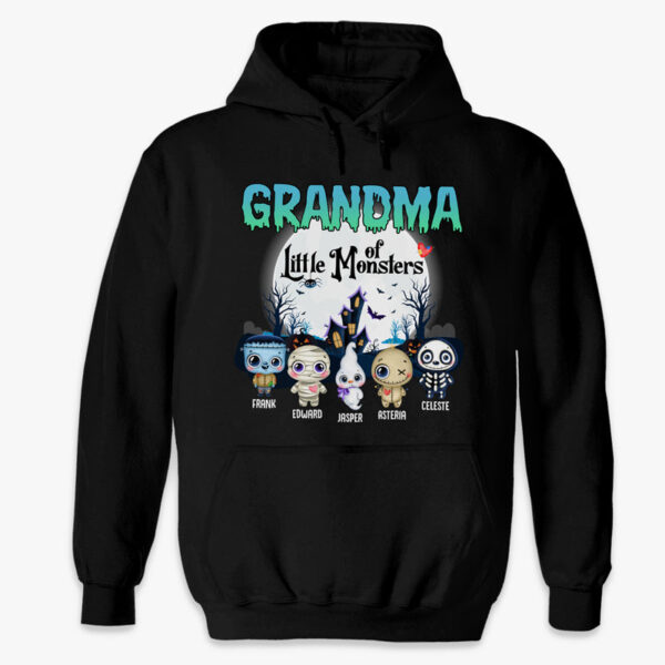 Nana Of These Little Monsters – Personalized Unisex T Shirt – Sweatshirt – Hoodie - Image 2