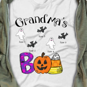Alternative view of Personalized Halloween Grandma Boo - T Shier, Sweatshirt, Hoodie