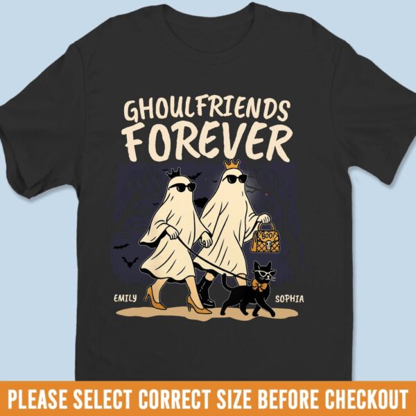 Too Glam To Give A Boo Halloween - Personalized T Shirt, Sweatshirt, Hoodie - Image 3