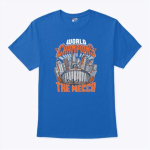 2026 Knicks World Champions The Mecca T Shirt