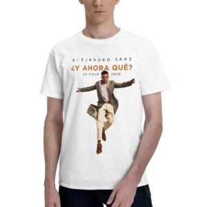 Alejandro Sanz Y Ahora Que US Tour 2026 TShirt Official Fan Concert Gift