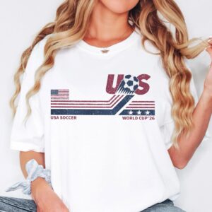 USA Soccer World Vintage Comfort Colors Shirt