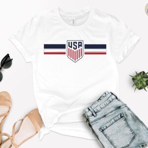 USA Soccer Shirt, World Cup 2026 Shirt, Patriotic Football Fan Gift Tee